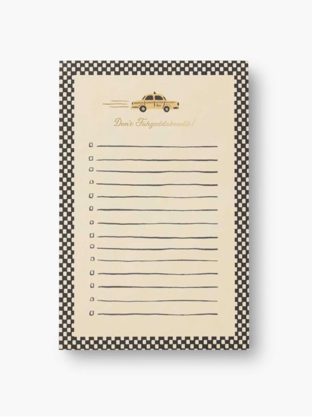 🆕 Rifle Paper Co. checklist notepad